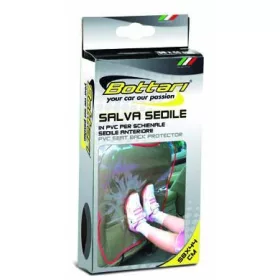 Ülésvédő hátsó – PVC 58×44 cm fekete 12199