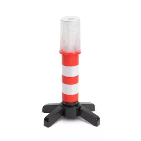 Elakadásjelző lámpa, mágneses, 6 piros LED, elemes