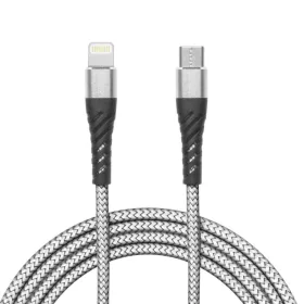   Delight 55434-1 iPhone Lightning - USB Type-C Adat- és Töltőkábel, 1 m, Szürke