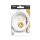 Delight 55550WH-2 USB Type-C Adat- és Töltőkábel, 2 m, Fehér