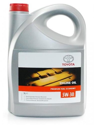 Toyota Fuel Economy 5W30 5L gyári olaj API:SL ACEA:A5/B5