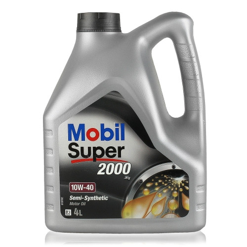 Mobil Super 2000 X1 10W-40 4L (A3/B3, MB 229.1, VW 501.01/505.00, SL/CF)