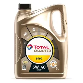  Total Quartz 9000 5W40 5L SN/CF A3/B4 Citroën B71 2296 MB226.5 VW505.00 RN710 Fiat 9.55535-M2 (motorolaj)