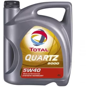   Total Quartz 9000 5W40 4L SN/CF A3/B4 Citroën B71 2296 MB226.5 VW505.00 RN710 Fiat 9.55535-M2 (motorolaj)