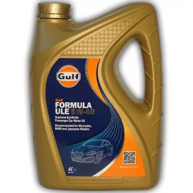   Gulf Formula ULE 5W40 4L API SN C3 VW 505.01 MB 229.51 WSS-M2C917-A 9.55535-S2 (motorolaj)