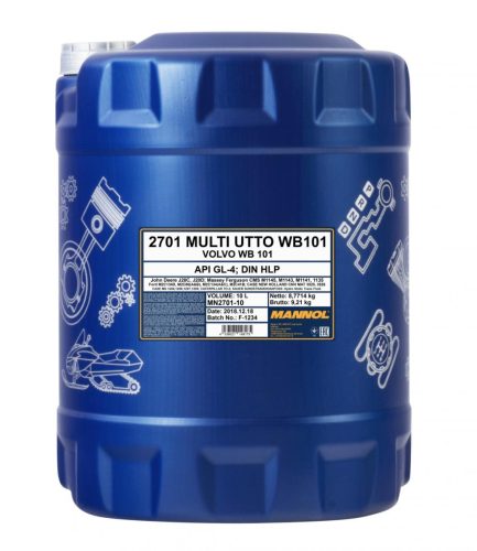 Mannol Multi UTTO WB 101 20L