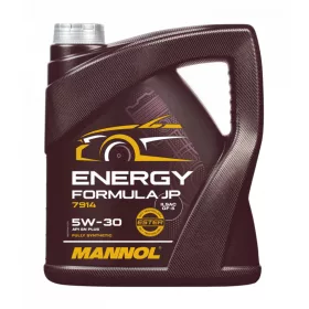   Mannol Energy Formula JP 5W30 4L 7914 API SN ILSAC GF-6 Dexos1 szintetikus (motorolaj)