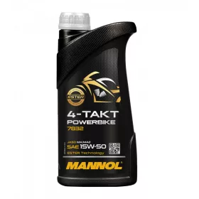   Mannol 4-Takt Powerbike 4T 15W50 1L 7832 Api Sm Jaso Ma/Ma2 Ducati Yamaha Suzuki Honda (Suzuki)