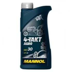   Mannol 4-Takt Fűnyíróolaj 4 ütem 1L 7203 4T Agro SAE30 HD30 (motorolaj)
