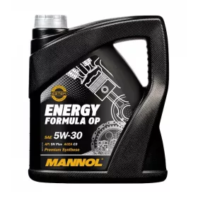   Mannol OEM Energy Formula OP Opel 5W30 4L 7701 Chevrolet SN/SM/CF C2 C3 GM Dexos2 (motorolaj)