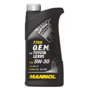   Mannol OEM Toyota 5W30 1L 7709 Lexus SM/CF C2, A1, B5 (motorolaj)