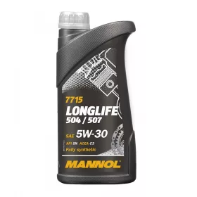   Mannol OEM VW 5W30 1L 7715 Skoda, Audi, C3 VW504.00/507.00, Dexos2 (motorolaj)
