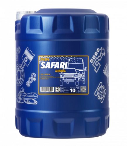 MANNOL Safari 20W-50 10L (7404, API SN/CH-4)