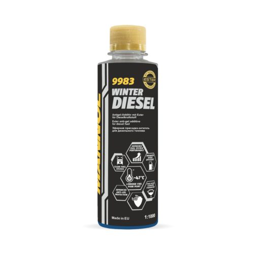 Mannol Winter Diesel Dermedésgátló Adalék, 250 ml