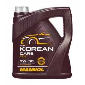   Mannol OEM Kia 5W30 4L Hyundai 7713 API SN/CH-4 ACEA A3/B4 WSS-M2C929-A WSS-M2C946-A Dexos1 Gen2 (motorolaj)