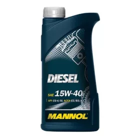  Mannol Diesel 15W40 1L 7402 CF-4/CF/SL ACEA E3/B3/A3 VDS MAN3275 (motorolaj)