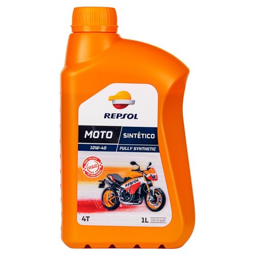 Repsol Smarter Synthetic 4T 10W40 1L Full Szintetikus JASO T 903:2016, API SN (motorolaj)