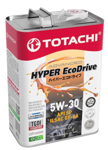 Totachi Hyper Ecodrive 5W30 4L API SP ILSAC GF-6A Hybrid WSS-M2C946 9.55535-CR1 (motorolaj)