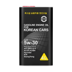   OEM FF Hyundai Kia SsangYong Gyári Olaj 5W30 4L 6714 API SN/CG-4 ACEA A3/B4 (motorolaj)