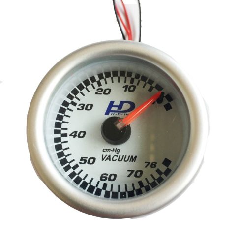 2" analóg sport vákuummérő, fehér számlap