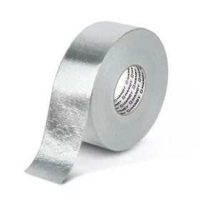  11066 Alumínium ragasztószalag – üvegszálas akril, lángálló (50 m × 50 mm, 150 μm)