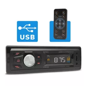   M.N.C "Stream" 39709 Autós Fejegység – MP3 Lejátszó FM Rádióval, USB, SD és AUX Bemenettel, Távirányítóval