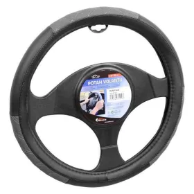   Kormányvédő Blind fekete-szürke varrással 37-39cm – 31440