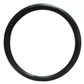   Kormányvédő – műbőr – fekete – 39–41 cm – (J-43130) (AP00129)