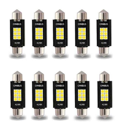 LED 36mm-3030-6 SMD szofita CANBUS 12-24V (21257 RSJ-306SMD-36) 10db/csomag