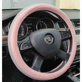   Kormányvédő rózsaszín 38cm strasszkristályokkal 203-10 (00085)