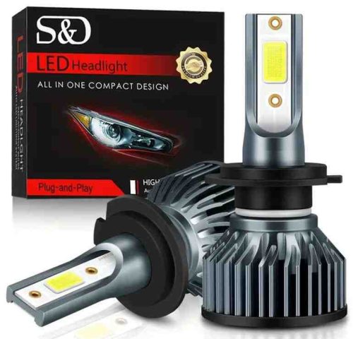 LED H1 24W - 12V SMD-W159329 (14013) csak zártpálya
