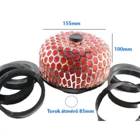 Sport levegőszűrő piros – LG-MT2509RED (4350)