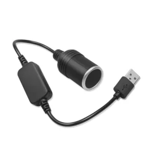  Átalakító adapter kábel szivargyújtó aljzathoz, USB-port 12V (A15163-1)