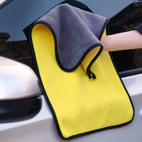 Microfiber autótörlő kendő 90×60 cm 300g (A08005)