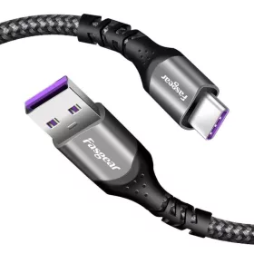   Gyorstöltő adatkábel 5A 100W USB - Type-C - 1 méter 121BK-C (12101)