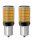 LED izzó SMD-1156-144SMD 12-48V / 21W 22308 CANBUS - sárga