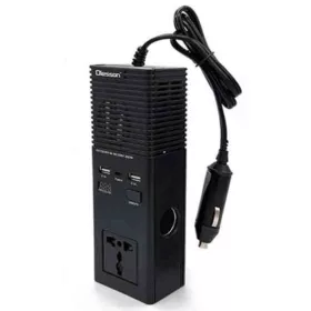   Inverter 200W, 12/24V - AC 220V-ra, 2 hálózati, 2 USB, 1 Type-C csatlakozóval (63011)