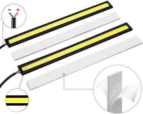 COB LED-es nappali menetfény – 17cm – pár – 24036 – Autolife