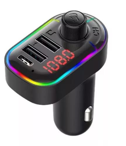 FM Transmitter – RGB világítás – 5.0 EDR FM (16665)