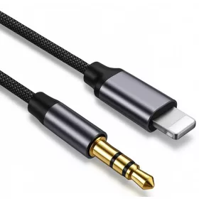   Apple – AUX (Jack 3,5 mm) kábel – 1 méter – sztereó hangátvitelhez (20539)