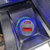 Autós töltő + 3in1 gyorstöltő kábel – 48W, Quick Charge 3.0, 12–24V (Autolife 13320)