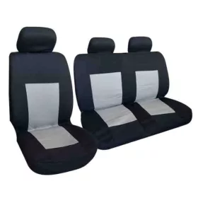   Üléshuzat 1+2 furgon – fekete-szürke, 5 mm habszivacs (01853)