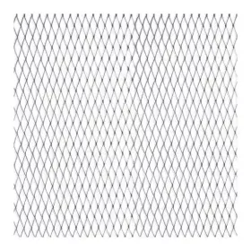 Hűtőrács alu 100x25cm ezüst kis lyukú