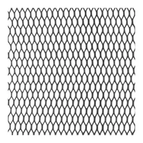 Alumínium hűtőrács 100×25 cm – fekete