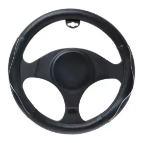 Kormányvédő – 37–39 cm – műbőr – fekete