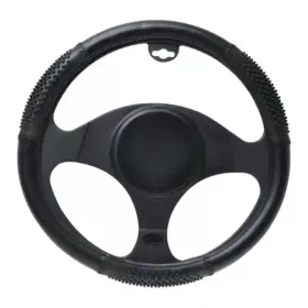   Kormányvédő – 37–39 cm – műbőr (masszázs) – fekete